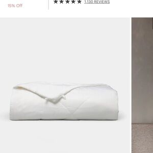 Elegant White Bedding Comforter